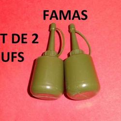 LOT de2 huiliers vides NEUFS de FAMAS burette FAMAS -  VENDU PAR JEPERCUTE (STO41)