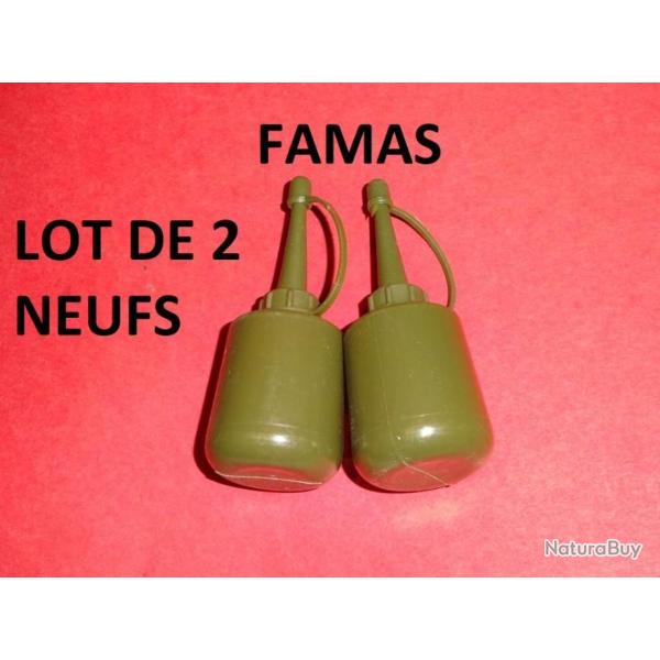LOT de2 huiliers vides NEUFS de FAMAS burette FAMAS -  VENDU PAR JEPERCUTE (STO41)