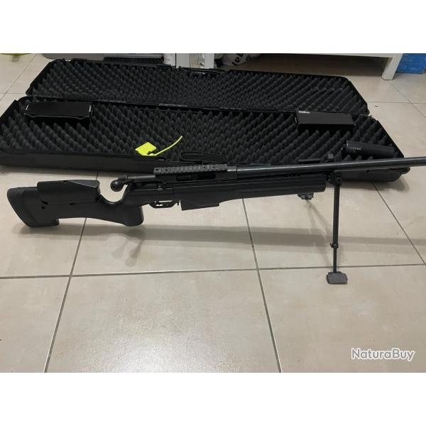 Sako TRG 42 300WM �tat neuf (moins de 250 coups) avec accessoires (bipied, rails etc..)