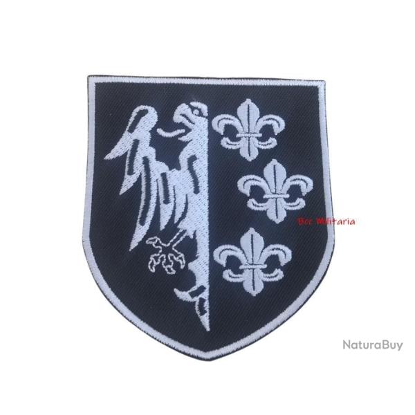 Blason Aix la Chapelle � thermocoller  ( Hauteur : 82 mm - Largeur : 70 mm )
