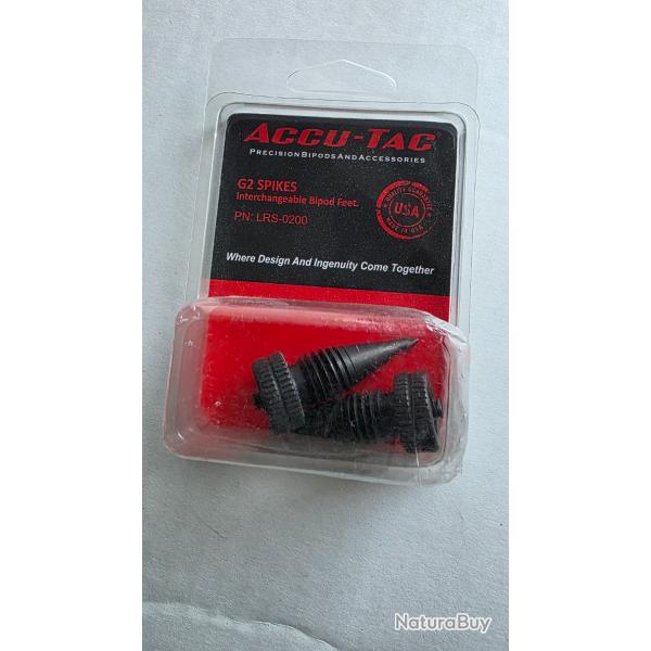 Pointe pour bipied Accu-tac G2