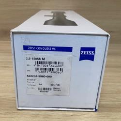 LUNETTE DE VIS&Eacute;E ZEISS CONQUEST V6 2,5-15X56