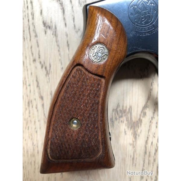 Plaquettes d'origine S&W K / L, square butt