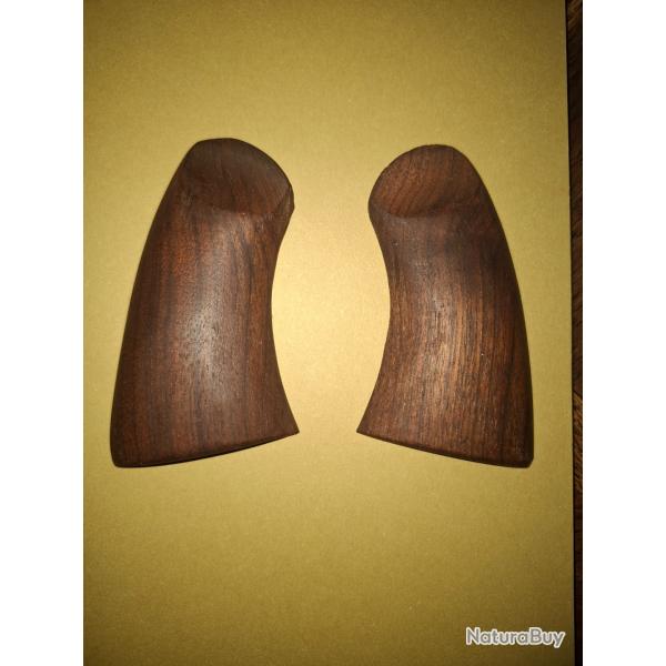 Plaquette �bauche  smith wesson schofield en noyer am�ricain centenaire a finir per�age  fixation