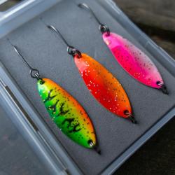 PACK CUILLERES ONDULANTES MAGIC TROUT UL SPOON SET 2.6GR BOITE DE 3