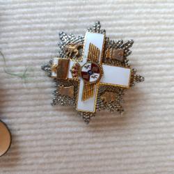 Broche Grand Croix M&eacute;daille Ordre M&eacute;rite A&eacute;ronautique Division Blanche, Espagne