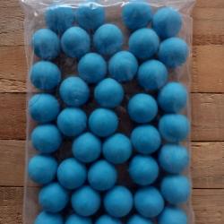 40 billes caoutchouc bleu T4e calibre 68 NEUVES