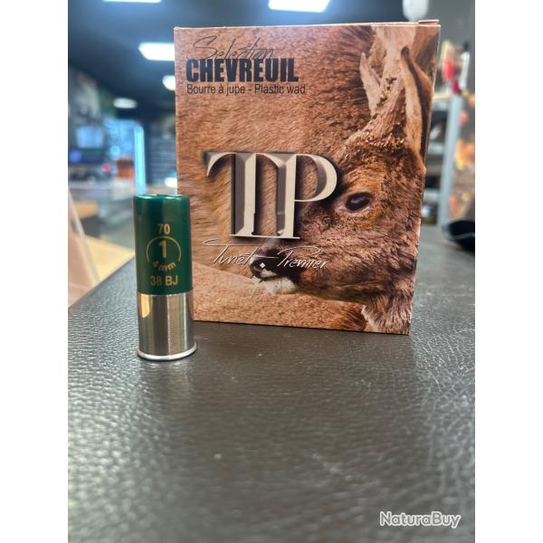 Tunet premier chevreuil prenium calibre 12/70 38g bo�te de 10