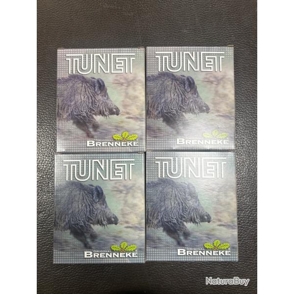 Lot de quatre bo�tes de balles brenneke original calibre 12/67