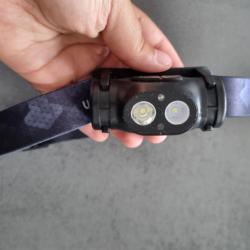 Lampe frontale LED ultra puissante - Rechargeable USB-C - D&eacute;tecteur de mouvement - Neuve