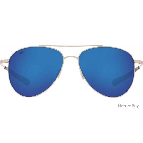 Lunette Polarisante Costa Wingman Blue Mirror Palladium Silver 580G