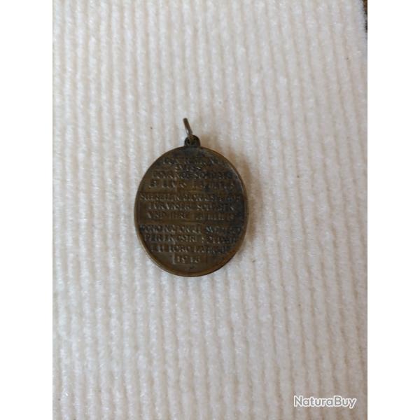 M�daille suisse 1918
