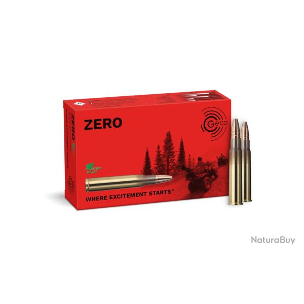 Munitions Geco Cal.8x57 JRS ZERO 9G 139GR par 20