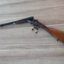 Vente libre majeur fusil coach gun juxtapos&eacute; &agrave; percussion centrale cal 16 chien ext&eacute;rieur CAT De)