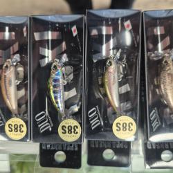 LOT 4 LEURRES TRUITE DUO RYUKI SPEARHEAD 38 S