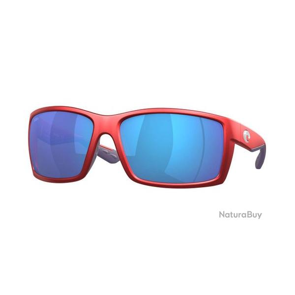 Lunette Polarisante Costa Reefton 410 Matte USA Red Blue Mirror 580G