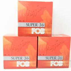 3 Boites de Cartouches FOB Super 36 cal 12 N&deg;9