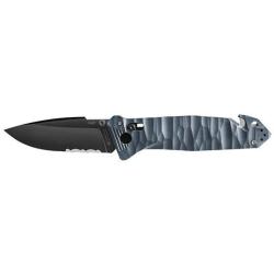 Couteau pliant TB Outdoor CAC S200 Mixte Toxifi&eacute; - 3 fonctions - Ardoise