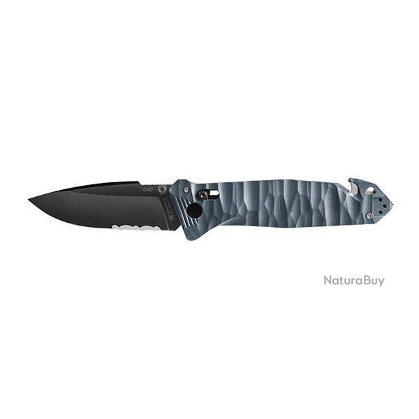 Couteau pliant TB Outdoor CAC S200 Mixte Toxifi� - 3 fonctions - Ardoise