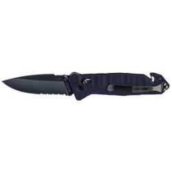 Couteau pliant TB Outdoor CAC S200 - 3 fonctions - Edition Bleue Pointue