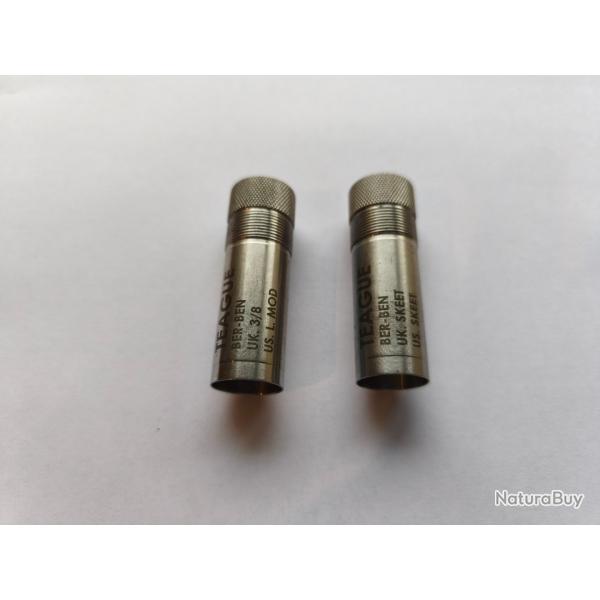 2 chokes teague beretta mobil choke 1cm externe