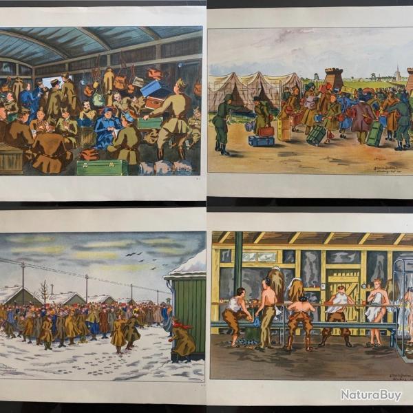 24 planches - Oflag XIII A, Nuremberg 1940-1941, Jacques Marie-Cardine