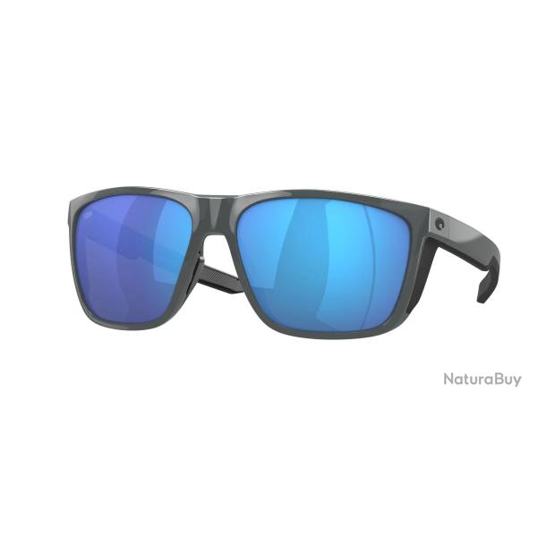 Lunette Polarisante Costa FERG 298 Shiny Gray Blue Mirror 580G