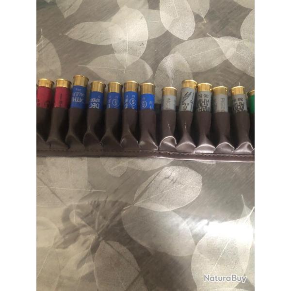 cartouchi�re neuf   garni de 20 cartouche 36 gr cal 12