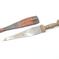 Couteau / poignard traditionnel Dague Touareg Niger Afrique