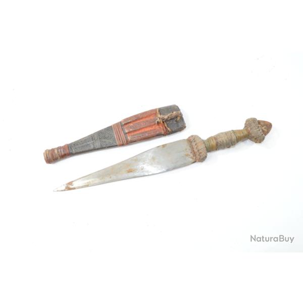 Couteau / poignard traditionnel Dague Touareg Niger Afrique