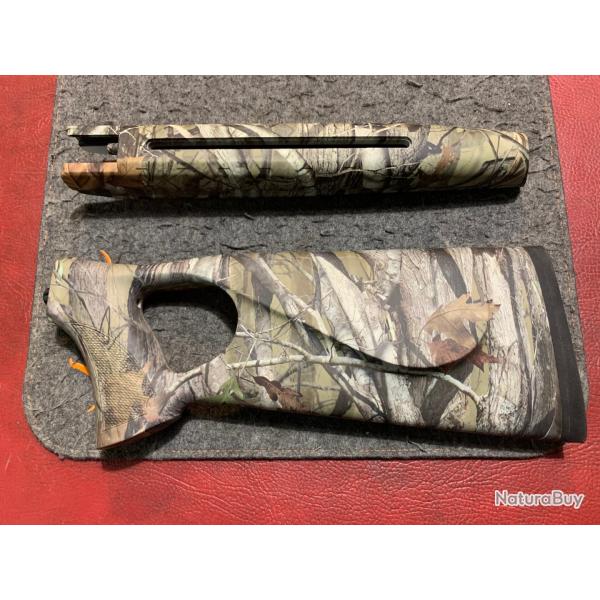 Crosse trou de pouce et devant camouflage pour verney-carron impact la