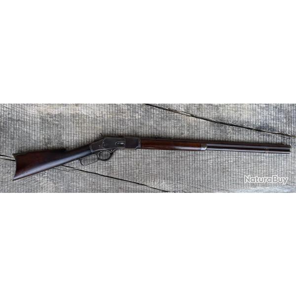 Winchester 1873 rifle cal 44-40 canon octogonal
