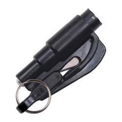 Porte-Cl&eacute;s 2 en 1 : Coupe Ceinture de S&eacute;curit&eacute; & Brise Vitres en cas d'urgences - Liv gratuite