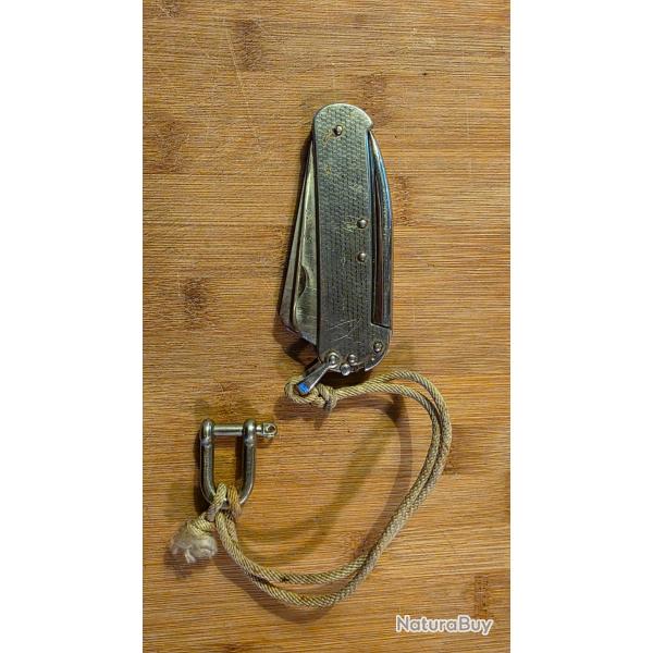 Couteau pliant de marin artisanal en acier