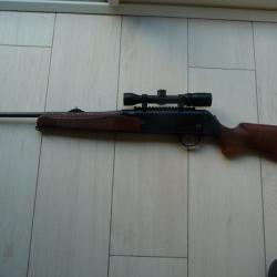 vends carabine HAENEL   SLB 20000+semi auto avec lunette de battue BUCHNELL.calibre 7x64