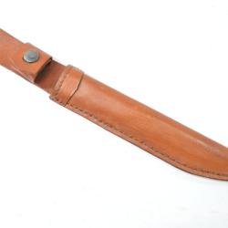Etui / fourreau de couteau artisanal pour couteau lame de 22,5cm maximum