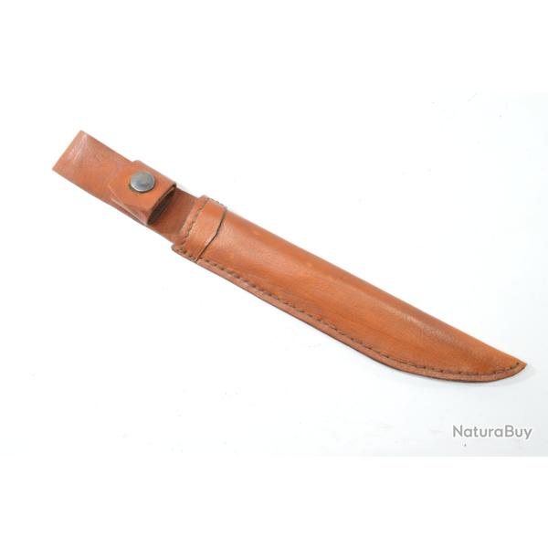 Etui / fourreau de couteau artisanal pour couteau lame de 22,5cm maximum