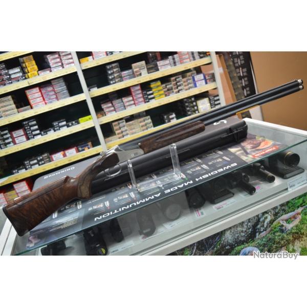 NOUVEAU SUPERPOSE BROWNING B825 SPORTER BUSC REGLABLE CALIBRE 12/76 CANON DE 76 CM NEUF
