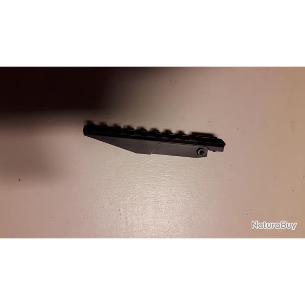 Rail picatinny Mosin-Nagant � fixer sur la hausse