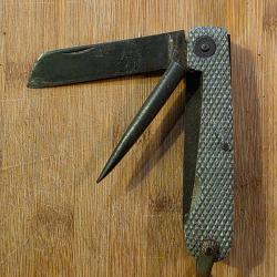 Couteau pliant de marin artisanal en acier mod&egrave;le lourd