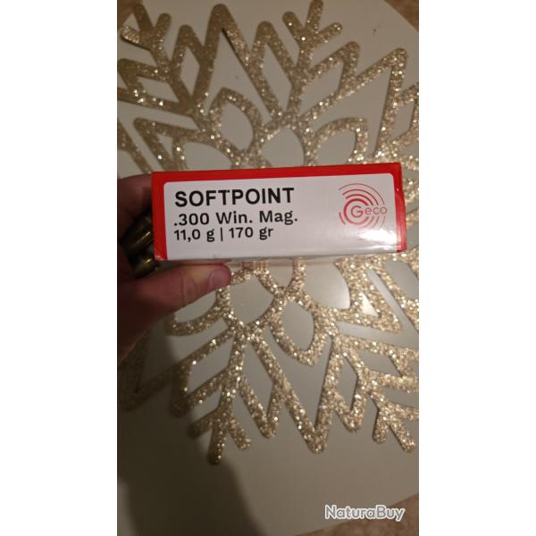 2 bo�te de balle geco 170 gramme calibre 300 win mag