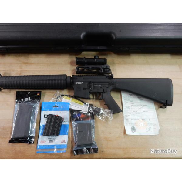 CARABINE DIAMONDBACK DB15 CAL 5.56X45 NATO + LUNETTE ET MALLETTE OCCASION PARFAIT ETAT