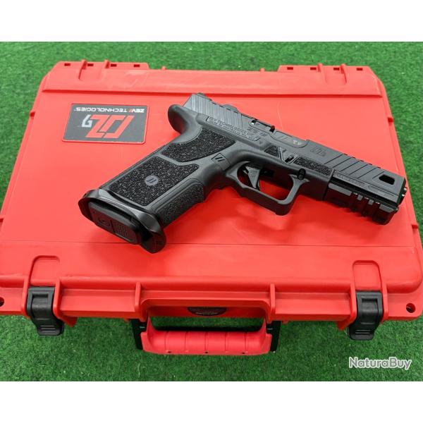 SUPER ZEV OZ9 EN 9X19 CANON NOIR