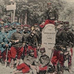 CPA - Militaire -Fronti&egrave;re Franco-Allemande-N&deg;7094