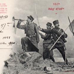 CPA-157e Regt -Infanterie N&deg;7099