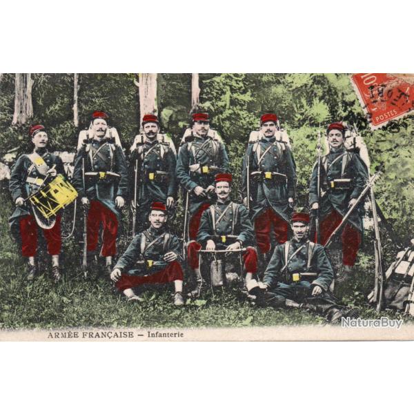 CPA-ARMEE FRANCAISE -Infanterie N�7096