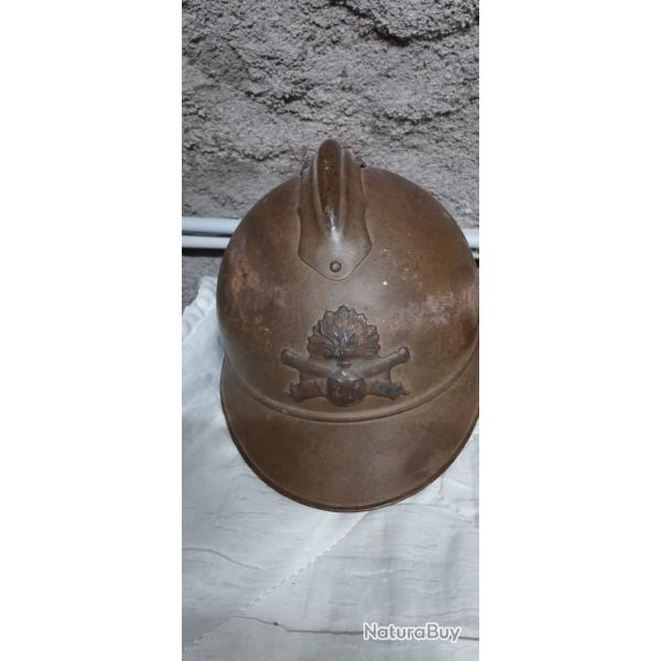Casque Adrien officier artillerie