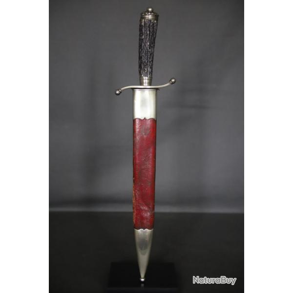 Fort couteau de chasse (v�nerie) - Dernier quart du 19�me si�cle