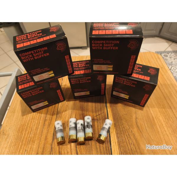 Gros lot 125 chevrotine 9 grains geco