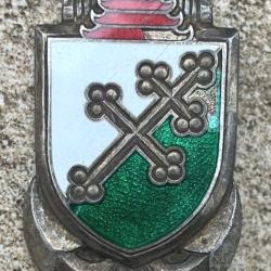 71&deg; Compagnie Auto de Quartier G&eacute;n&eacute;ral, E.O.,en Argent poin&ccedil;onn&eacute;(eclats d'email)